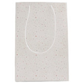 Soft Heart Pattern Gift Bag ミディアムペーパーバッグ (正面)