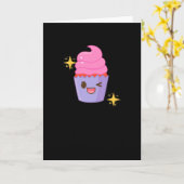 Soft Ice Cream Kawaii Food カード (黄色い花)