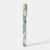 Soft Jasmine Floral Elegance iPhoneケース (右側面)