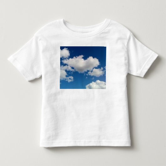 Soft layers of cloud トドラーTシャツ (正面)