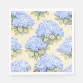 Soft Lemo Blue Hydrangea Standard Luncheon Napkins スタンダードランチョンナプキン