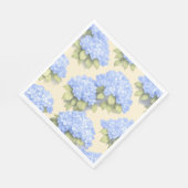 Soft Lemo Blue Hydrangea Standard Luncheon Napkins スタンダードランチョンナプキン (角)