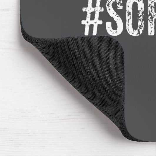 Soft Life Dont Stress Stress Softlife Softli  マウスパッド (コーナー)