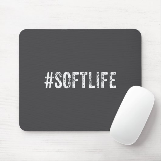 Soft Life Dont Stress Stress Softlife Softli  マウスパッド (マウス)