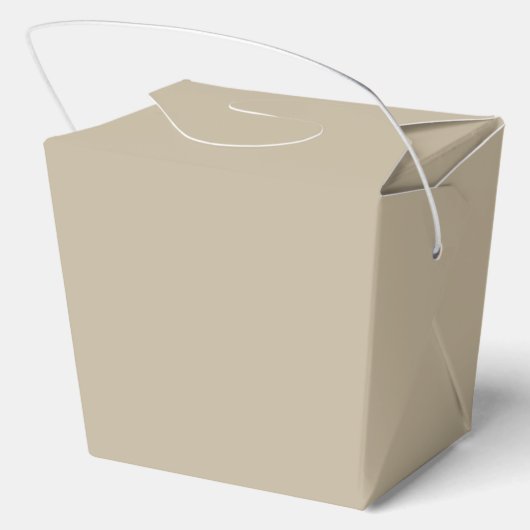 Soft Light Beige Background – Wedding Design フェイバーボックス (裏面)