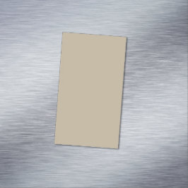 Soft Light Beige Background – Wedding Design マグネット名刺