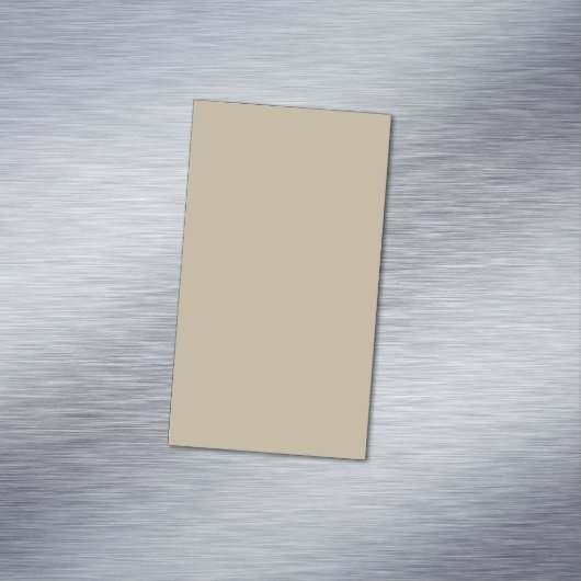 Soft Light Beige Background – Wedding Design マグネット名刺 (インサイチュ)
