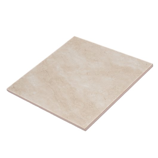 Soft Limestone Texture – Natural Ceramic Tile タイル (側面)