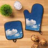 Soft long cloud 鍋つかみ&鍋敷きセット (トップダウン)