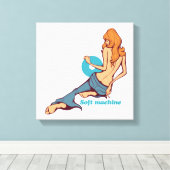 Soft machine キャンバスプリント (インサイチュ (ウッドフロア))