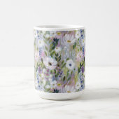 Soft Meadow Floral Watercolor コーヒーマグカップ (中央)