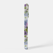 Soft Meadow Floral Watercolor iPhoneケース (右側面)