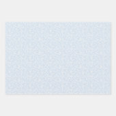 Soft Meadow Neutral - Powder Blue ラッピングペーパーシート (正面2)