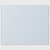 Soft Meadow Neutral - Powder Blue ラッピングペーパー (フラット)