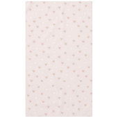 Soft Minimal Heart Pattern テーブルクロス (正面)