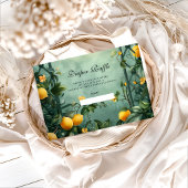 Soft Mint Citrus Diapper Raffle エンクロージャーカード