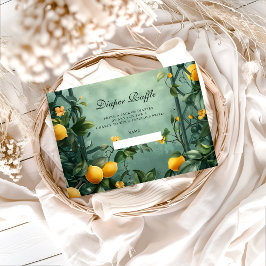 Soft Mint Citrus Diapper Raffle エンクロージャーカード