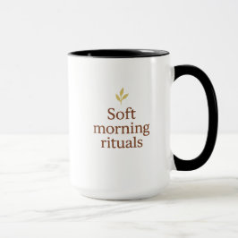 Soft Morning Mug – Minimalist Cozy Cup  マグカップ