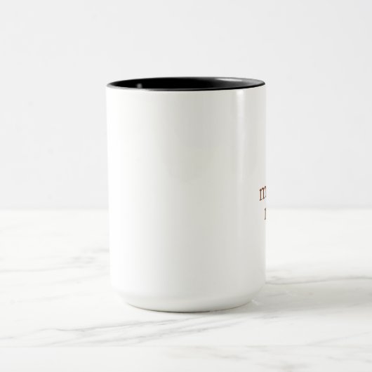 Soft Morning Mug – Minimalist Cozy Cup  マグカップ (中央)
