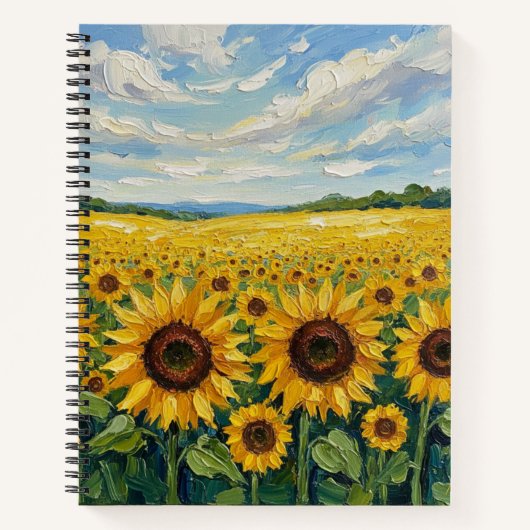 Soft mornings, golden thoughts ノートブック (正面)