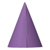 Soft Muted Lavender Party Hat パーティーハット (裏面)