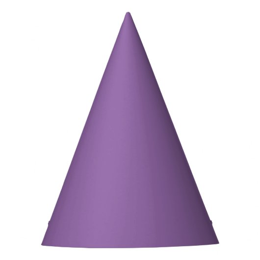 Soft Muted Lavender Party Hat パーティーハット (正面)