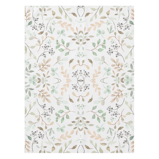 Soft Nature Floral Table Cover | Tablecloth テーブルクロス (正面)