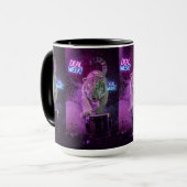 Soft Neon Strength – Tiger Mug マグカップ (正面左)