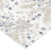 Soft Neutral Boho Floral Botanical Spring Pattern テーブルクロス (アングル)