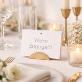 Soft Neutral Engagement Reveal Enclosure Card エンクロージャーカード