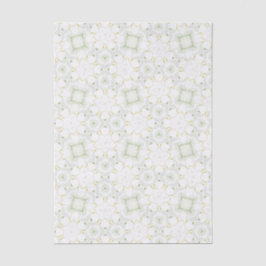 Soft Neutral Geometric Floral 薄葉紙
