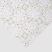 Soft Neutral Geometric Floral 薄葉紙 (詳細)