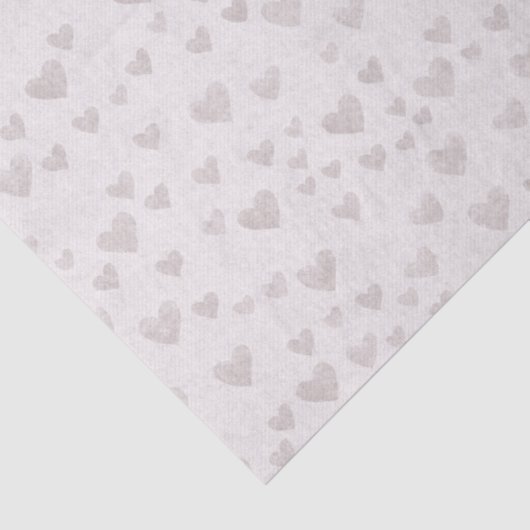 Soft Neutral Hearts Tissue Paper 薄葉紙 (詳細)