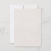 Soft Neutral Stripes Minimal Thank You Card サンキューカード (裏面)