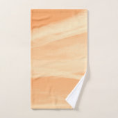 Soft Orange Yellow Sky Dream 1 バスタオルセット (ハンドタオル)