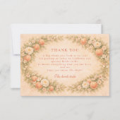 Soft Orchard Dreams Bridal Shower サンキューカード (正面)