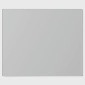 Soft Pale Gray Geometric ラッピングペーパー (フラット)