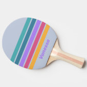 Soft Pansy Dream Across Striping with Name 卓球ラケット (横)