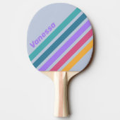 Soft Pansy Dream Angled Striping with Name 卓球ラケット (裏面)