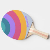 Soft Pansy Dream Circle Stripe with Name 卓球ラケット (横)