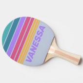 Soft Pansy Dream Horizon Striping with Name 卓球ラケット (横)
