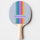 Soft Pansy Dream Pin Striped with Name 卓球ラケット (裏面)