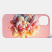 Soft Pastel Abstract Cloud Phone Case Velvet Dream Case-Mate iPhoneケース (裏面 (横))