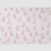 Soft Pastel Cat Tissue Paper 薄葉紙 (正面)