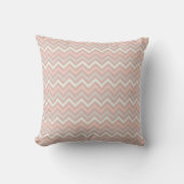 Soft Pastel Chevron Zigzag Pattern クッション (正面)