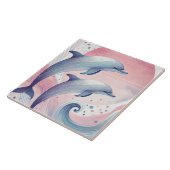 soft pastel dolphins タイル (側面)