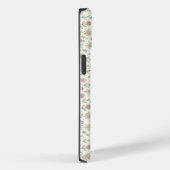Soft Pastel Floral Pattern Cute Phone case Case-Mate iPhoneケース (裏面 / 右)