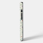 Soft Pastel Floral Pattern Cute Phone case Case-Mate iPhoneケース (裏面 / 左)