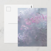Soft pastel flowers in dreamy blur  ポストカード (正面/裏面)
