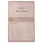 Soft Pastel Inspirational Art Calendar カレンダー (1月 2027)